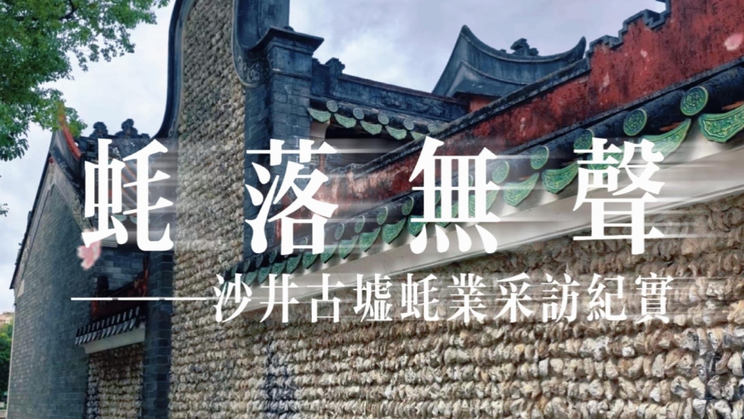 深圳有座千年蚝乡,藏在城中村里,快被遗忘了。